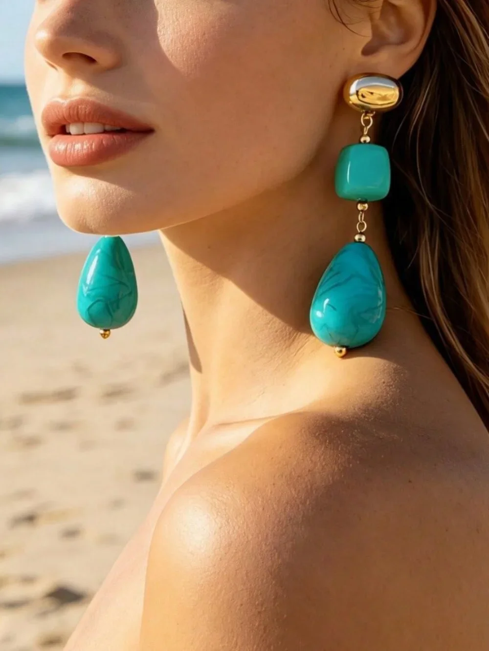 Boho Luxury Women's statement Dangle Earrings
